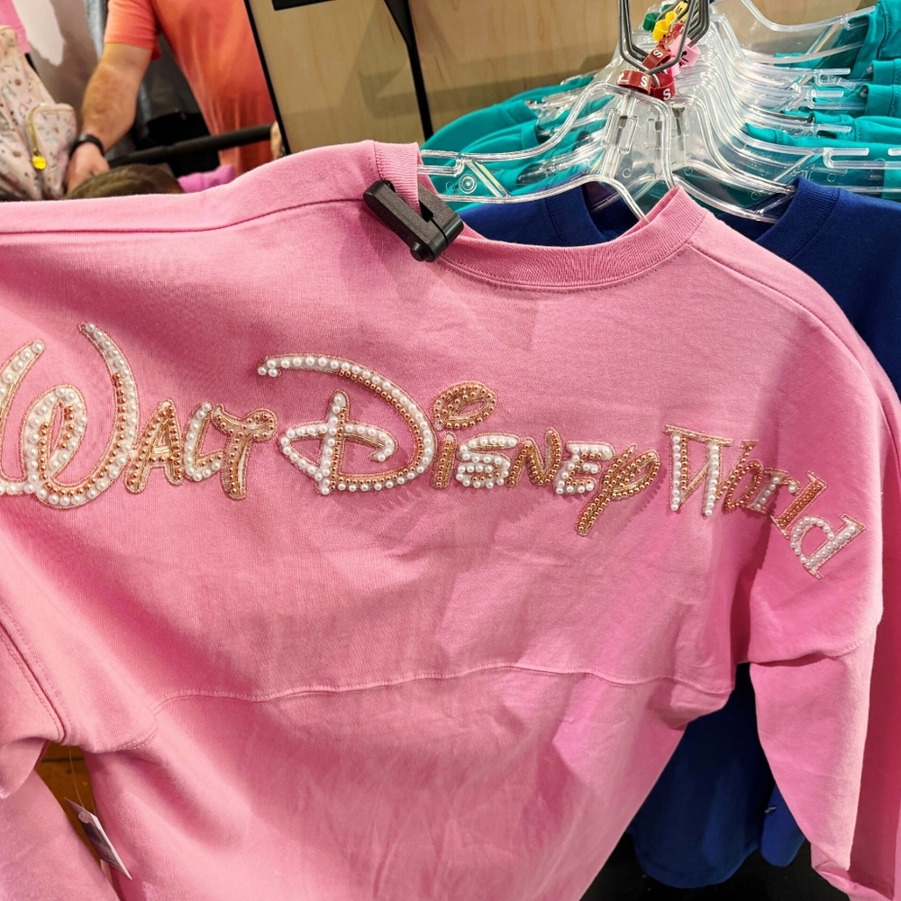 Disney Parks Pearl- and Bead-Embellished Rose Gold Spirit Jersey